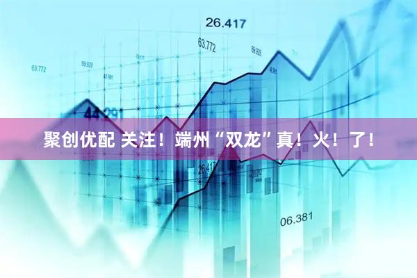 聚创优配 关注！端州“双龙”真！火！了！
