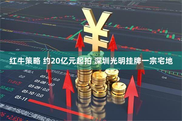红牛策略 约20亿元起拍 深圳光明挂牌一宗宅地